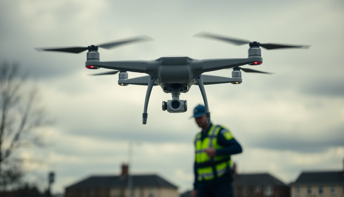 drone police obversation