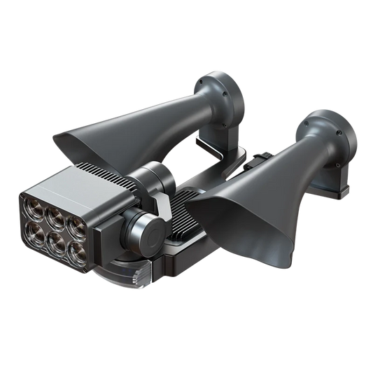 LP35 Loudspeaker and Spotlights 2 in 1 payload for DJI M350 - AIM Robotics